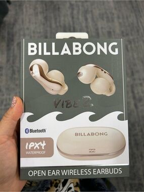 NWT Billabong Vibe 2 Open Ear Wireless Earbuds